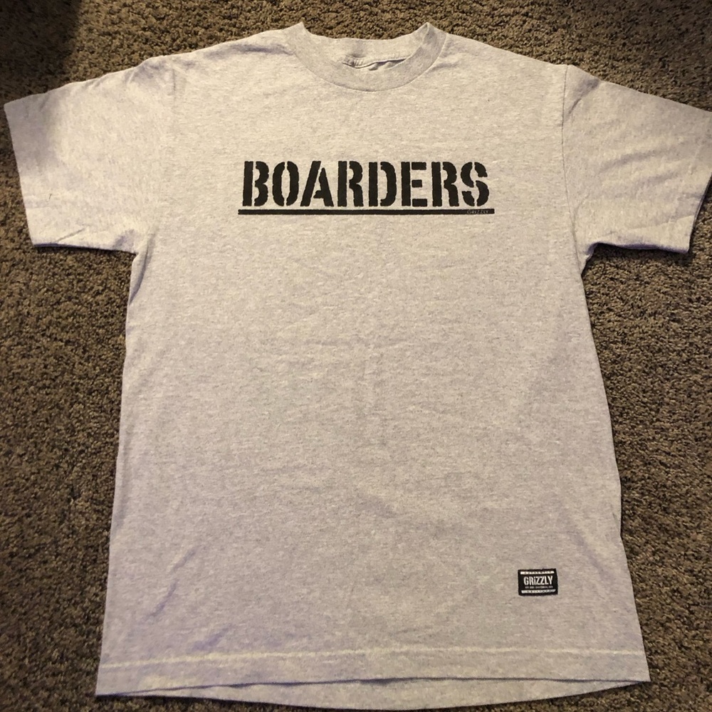 Boarders grizzly tee